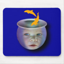 Baby Fish Bowl Mousepads