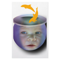 Baby Fish Bowl stationery by 50thbirthdaygifts Baby Fish Bowl stationery