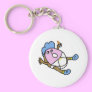 Baby flavored donut key chain