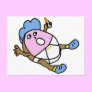 Baby flavored donut post card