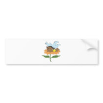 Baby-Flower-Faerie bumper stickers