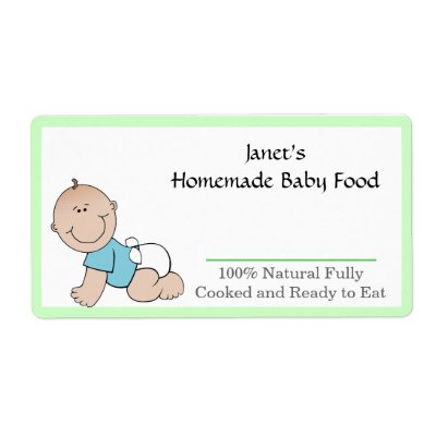 Baby Jar Labels