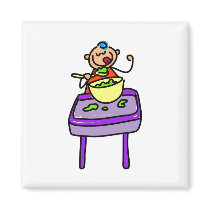 Baby Food Fridge Magnet