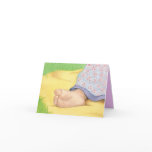 baby foot / Congratulations on Adoption Cards