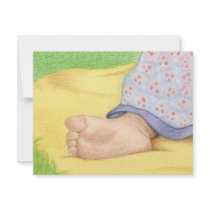Baby foot invitations by adoptiondesigns Baby foot invitations