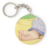 Baby foot keychains