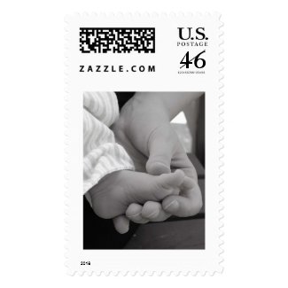 baby foot postage stamp