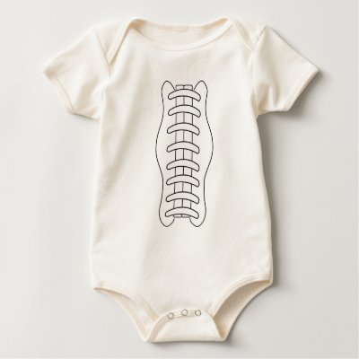 Baby Football T-Shirt by ThePeaandThePoo