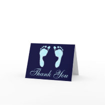 Baby Footprints (Boy) Cards