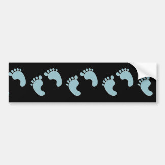 Baby Footprint Bumper Stickers - Car Stickers | Zazzle