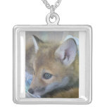 baby fox necklace