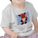 Baby Fox Toon Friend T-Shirt by mariannegilliand Baby Fox Toon Friend T-Shirt