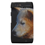 Baby fractal wolf cub droid RAZR cover