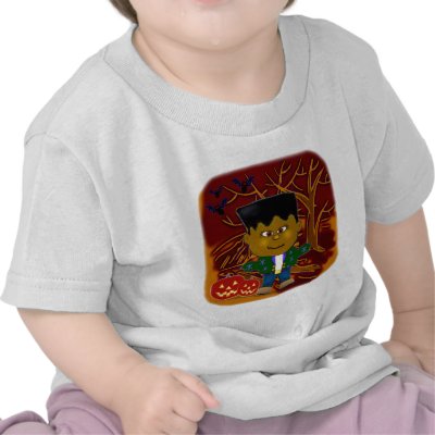 Baby Frankenstein T-shirts by Castleinc
