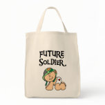 Baby Future Soldier T-shirts and Gifts Canvas Bag