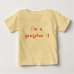 baby gangster. tee shirts