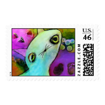 Baby Gato™ Cute Sad Glitter Eye Kitten Stamps