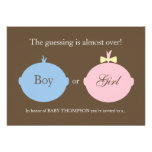 Baby Gender Reveal Party Invitation invitations