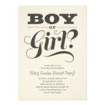Baby Gender Reveal Party Invitations