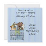 Baby Gift Basket Invitation