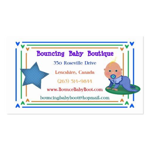 Baby Gift Boutique / Shop Business Cards