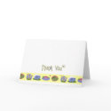 Baby Gift Thank You Card card
