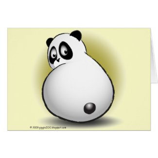Baby gigglePanda card