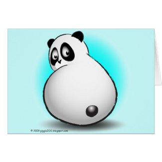 Baby gigglePanda card