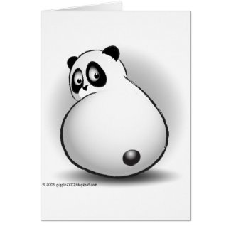 Baby gigglePanda card