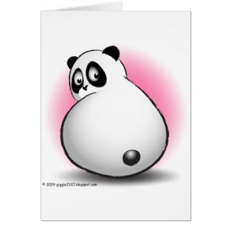 Baby gigglePanda card