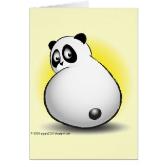 Baby gigglePanda card