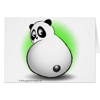 Baby gigglePanda card