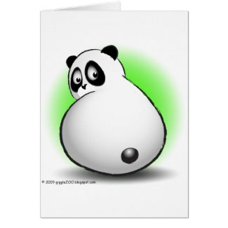 Baby gigglePanda card