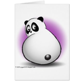Baby gigglePanda card