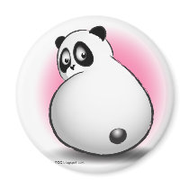 Baby gigglePanda magnets
