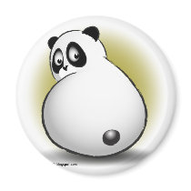 Baby gigglePanda magnets