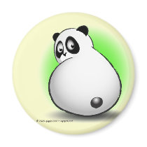 Baby gigglePanda magnets