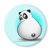 Baby gigglePanda magnets