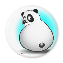 Baby gigglePanda magnets
