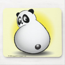 Baby gigglePanda mousepads