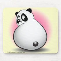 Baby gigglePanda mousepads