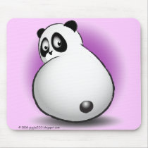 Baby gigglePanda mousepads