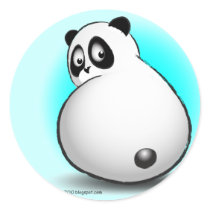 Baby gigglePanda stickers