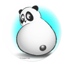 Baby gigglePanda stickers