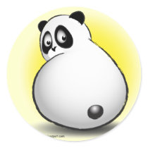 Baby gigglePanda stickers
