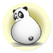 Baby gigglePanda stickers