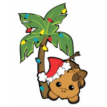 Baby Giraffe Christmas Cutie t-shirts