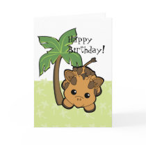 Baby Giraffe Cutie cards by candystore Baby Giraffe Cutie cards
