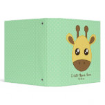 Baby Giraffe Face Binders