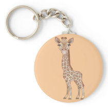 Baby Giraffe Keychain